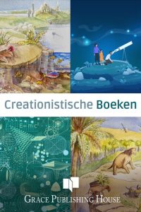 Folder creationistische boeken voor jong en oud